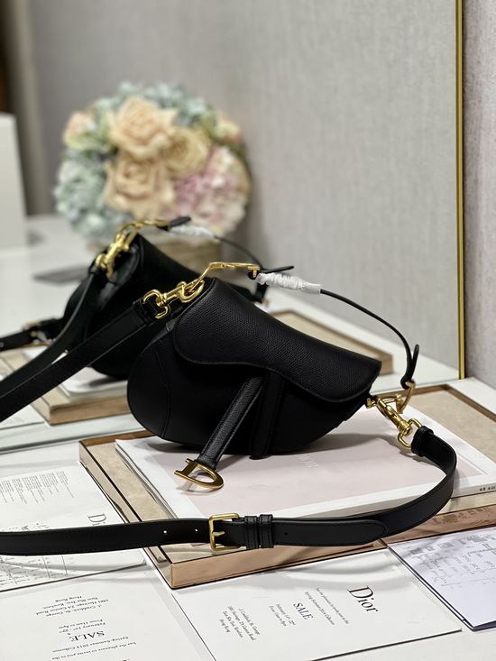 Christian Dior Saddle Bag with Strap 3351 3397