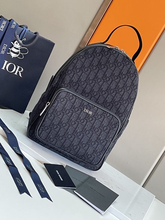 Christian Dior Oblique Print Backpack Inspired by Rider Handbag 526