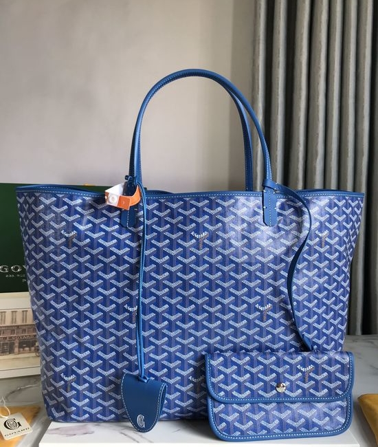 Goyard Tote Classic Linen Leather Bag 4093
