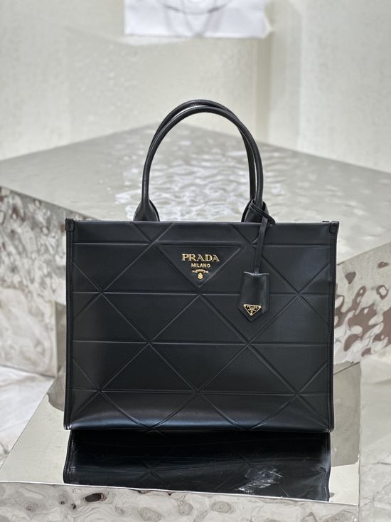 Prada Large Quilted Tote Bag 1BA377