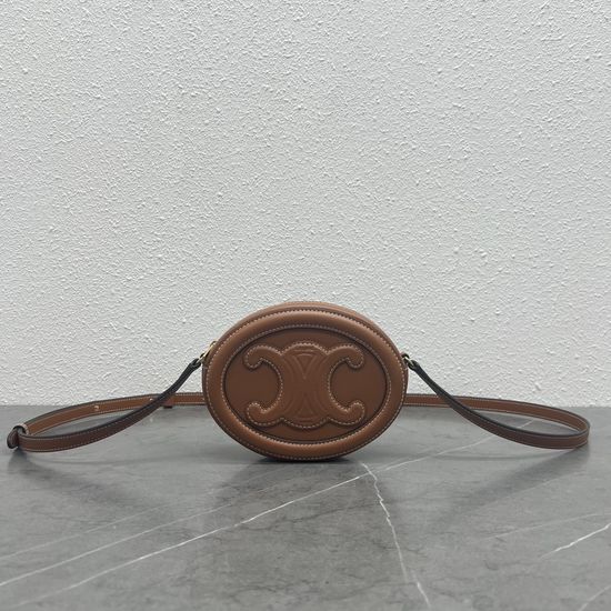 Celine Mini Leather Crossbody Bag 198603