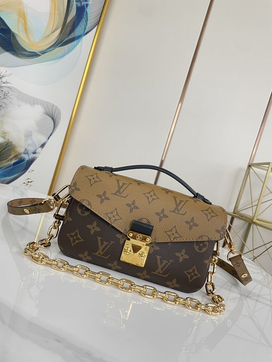 Louis Vuitton Pochette Metis Yellow Flower Crossbody Bag M46279