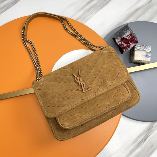 Yves Saint Laurent Niki Matte Leather Shoulder Bag 498894Zx