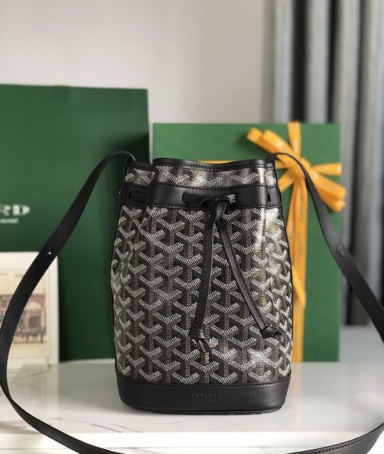 Goyard Petit Flot Bucket Bag Adjustable Strap 020196