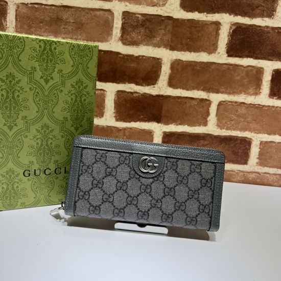 Gucci Leather Long Wallet 706844