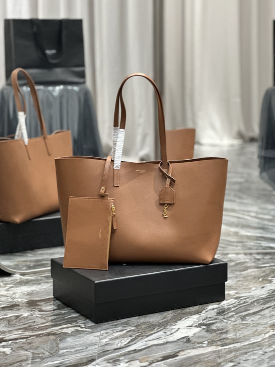 Yves Saint Laurent Shopping Tote Bag Large Capacity Lightweight 394195