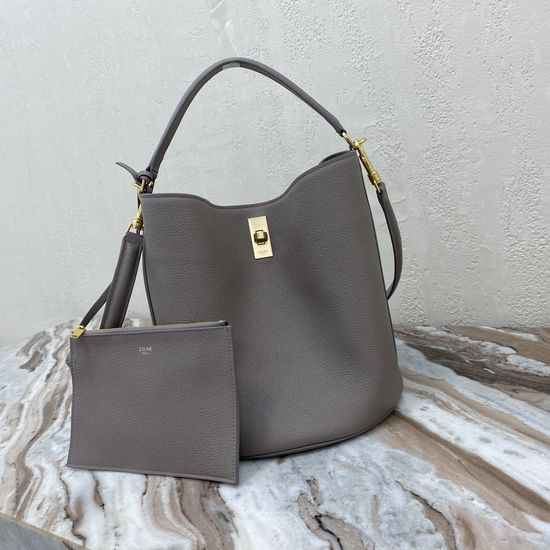 Celine BUCKET 16 Grained Calfskin Handbag 195572