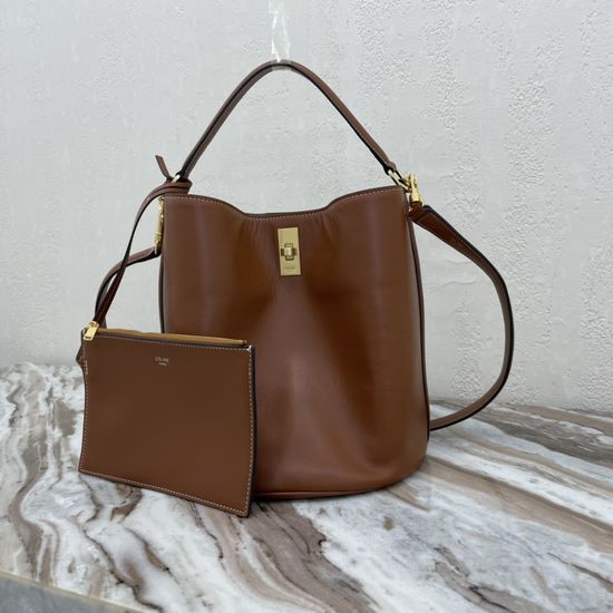 Celine BUCKET 16 Calfskin Handbag 195572