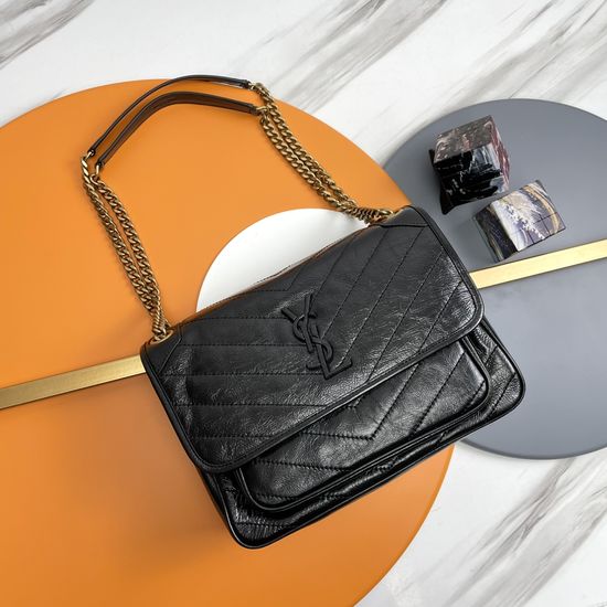 Yves Saint Laurent Shoulder Bag Gold Chain 498894.Zx