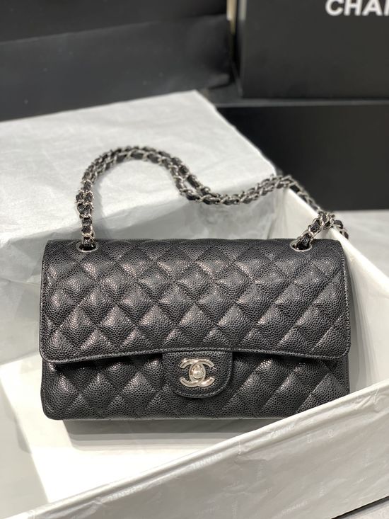 Chanel Classic Bag Premium Leather Replica 1112#