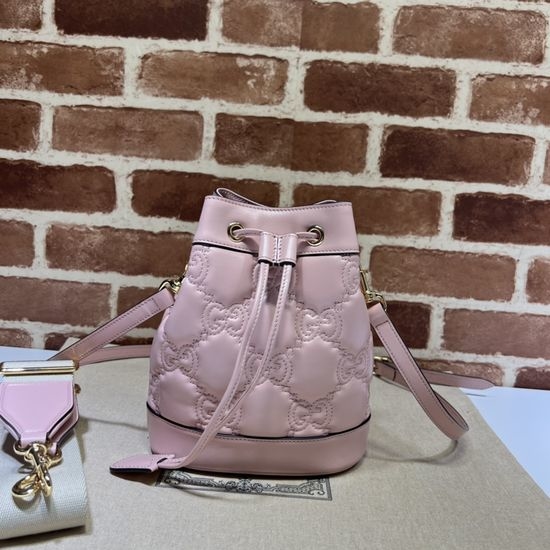 Gucci Embroidered G Leather Shoulder Bag 728231