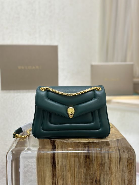 Bvlgari Serpenti Reverse Small Shoulder Bag 292123