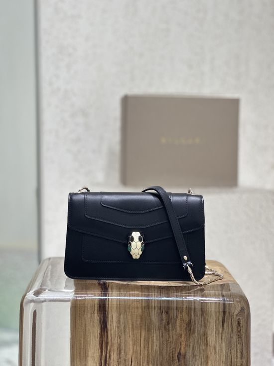 Bvlgari Serpenti Forever Crossbody Bag 38102 Black