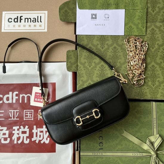 Gucci Horsebit 1955 Shoulder Bag Cowhide 735178