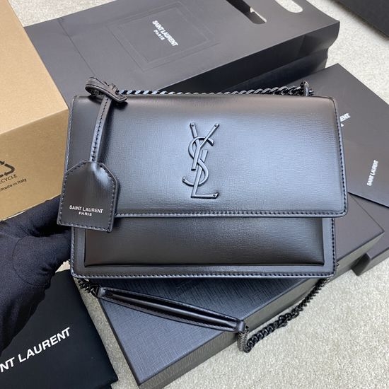 Yves Saint Laurent YSL Sunset Calfskin Pattern Bag 442906