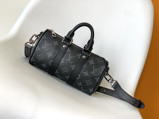 Louis Vuitton Keepall XS Aerogram Leather Travel Bag M45947
