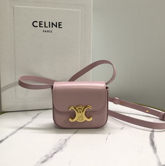 Celine Mini Earphone Bag Cherry Blossom Pink 101512