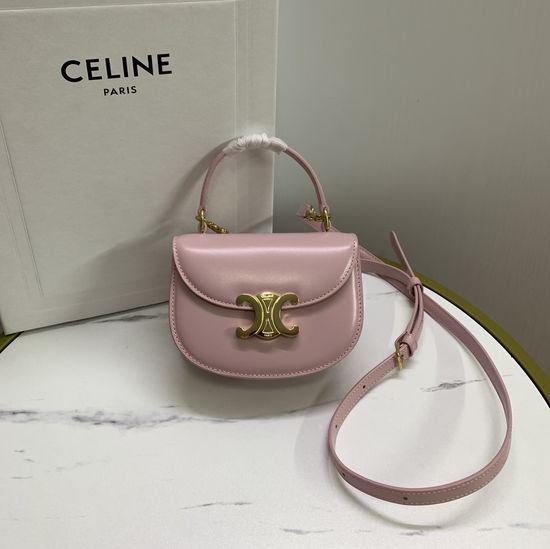 Celine Besace Triomphe Mini Saddle Bag 10L063