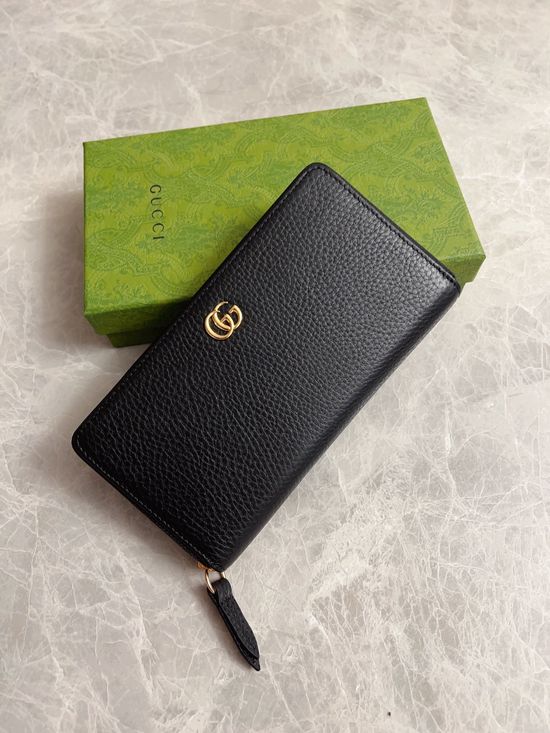 Gucci Cowhide Double G Wallet 456117