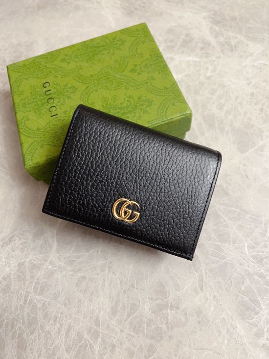 Gucci Wallet Premium Leather Card Holder 456126