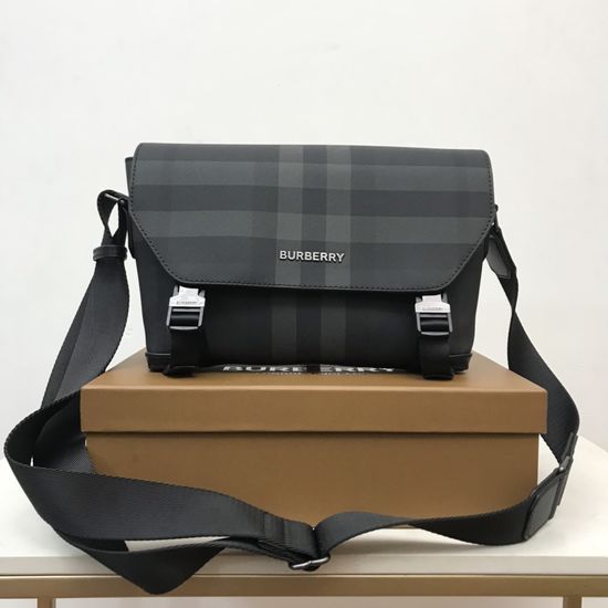 Burberry Check Pattern Messenger Bag 80528991