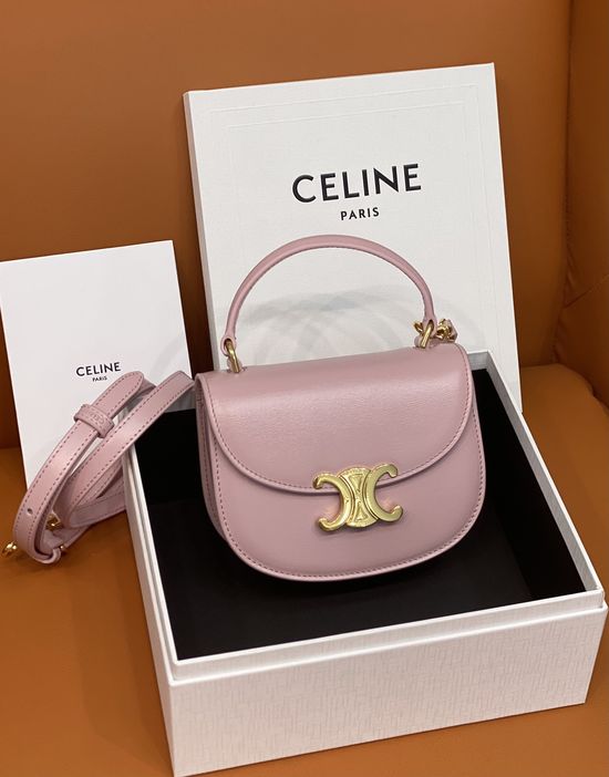 Celine BESACE TRIOMPHE Mini Leather Crossbody Bag 10L063