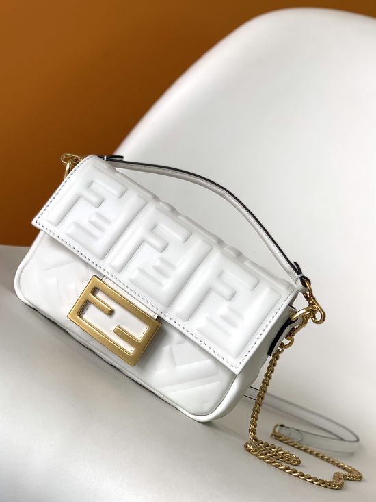 Fendi Baguette Lambskin Crossbody Bag 212
