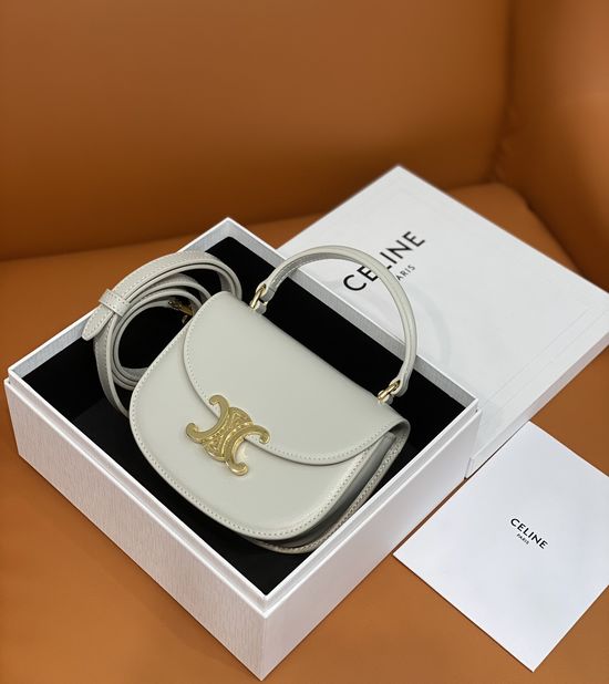Celine BESACE TRIOMPHE Mini Leather Bag 10L063