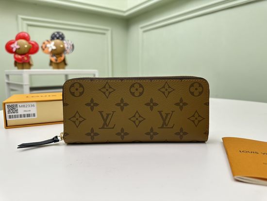Louis Vuitton Clemence Monogram Canvas Functional Wallet M82336