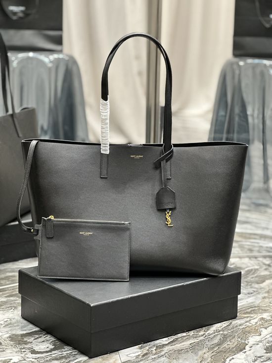 Yves Saint Laurent Shopping Tote Bag Large Capacity Lightweight 394195