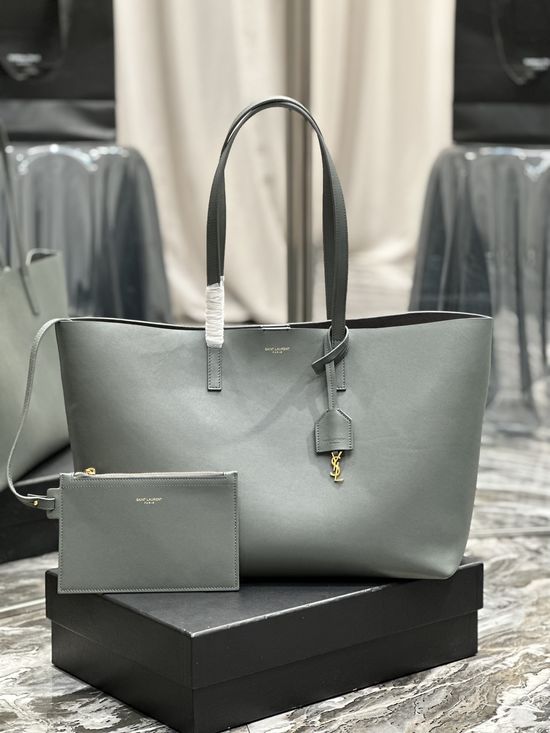Yves Saint Laurent Shopping Tote Bag Large Capacity Lightweight 394195