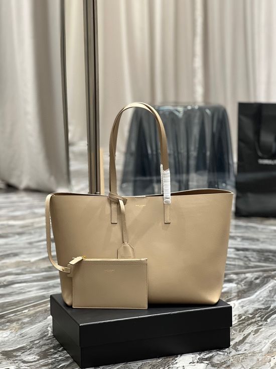 Yves Saint Laurent Shopping Tote Bag Large Capacity Lightweight 394195