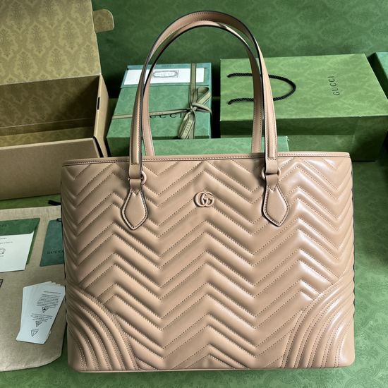 Gucci GG Marmont Quilted Large Tote Bag 739684