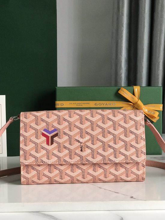 Goyard Varenne Canvas Cowhide Leather Wallet 02019