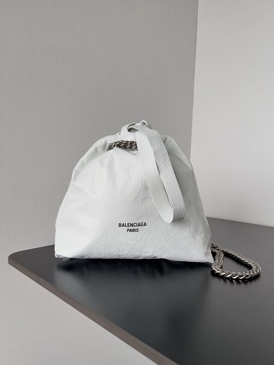 Balenciaga 620 Series Glossy Calfskin Clutch 16537