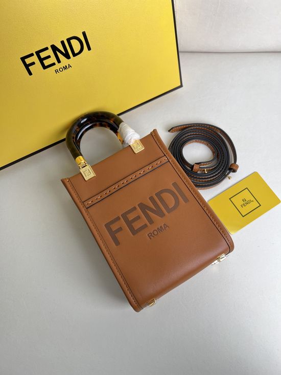 Fendi Sunshine Mini Top Handle Bag 208