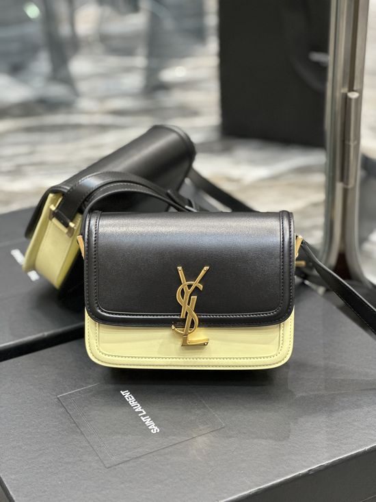 Yves Saint Laurent Solferino Leather Shoulder Bag 634306