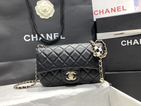 Chanel Cruise Collection Football Decor Flap Bag AS1787