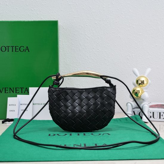 Bottega Veneta Sardine Woven Crossbody Bag 6680