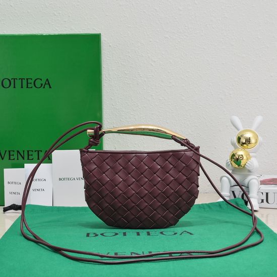 Bottega Veneta Sardine Woven Leather Crossbody Bag 6680