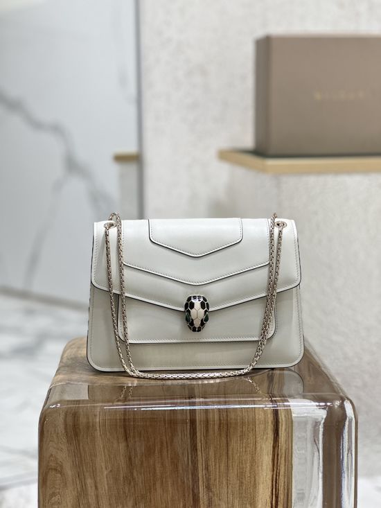 Bvlgari Serpenti Forever Leather Crossbody Bag 29032