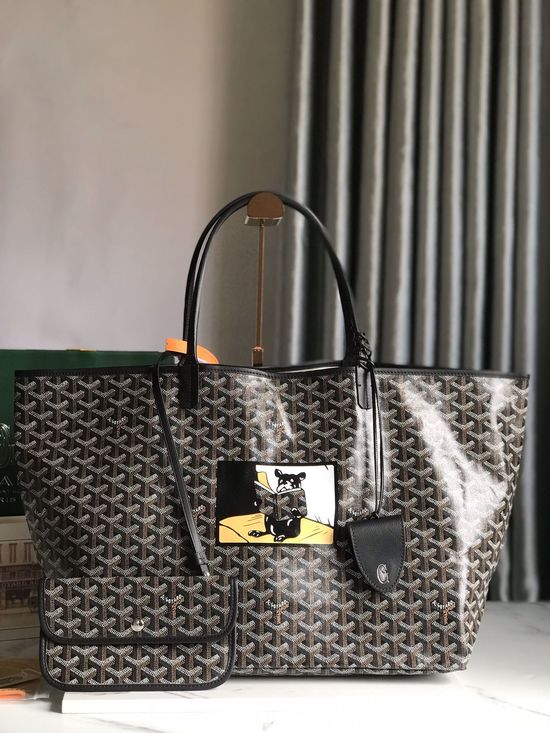 Goyard Saint Louis Hulot Painted Tote 020144