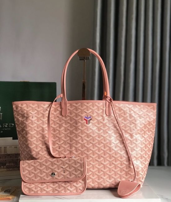 Goyard Saint Louis Limited Pink Painted Bag 020184