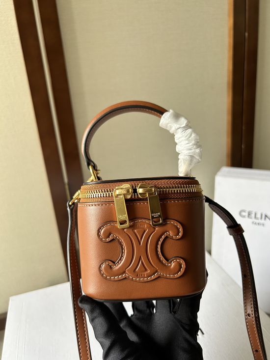 Celine Mini Smooth Calfskin Vanity Case 110762