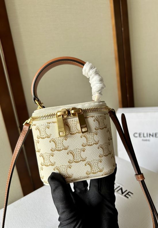 Celine Mini Smooth Calfskin Vanity Case 101762