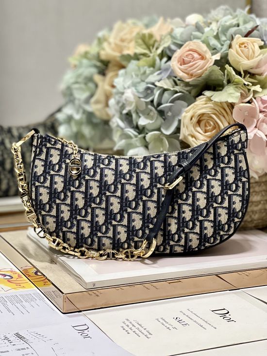 Christian Dior CD Lounge Printed Shoulder Bag 22626/9080
