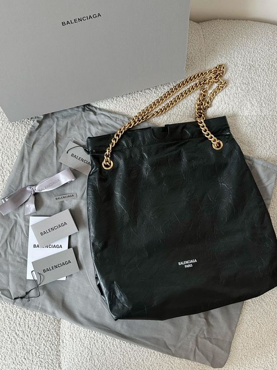 Balenciaga Crush Large Shoulder Bag 742941