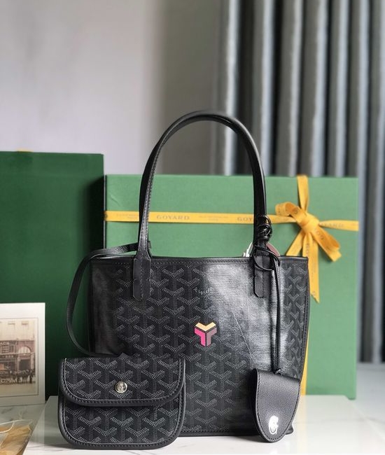 Goyard Anjou Mini Painted Tote Bag 020660