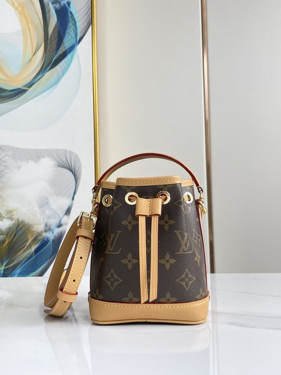 Louis Vuitton NANO NOE Mini Bucket Bag M81266