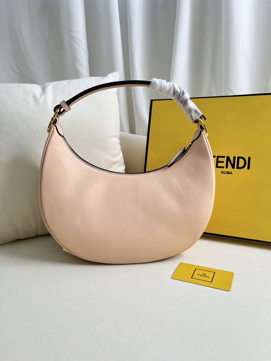Fendi Fendigraphy Pink Large Shoulder Bag 205